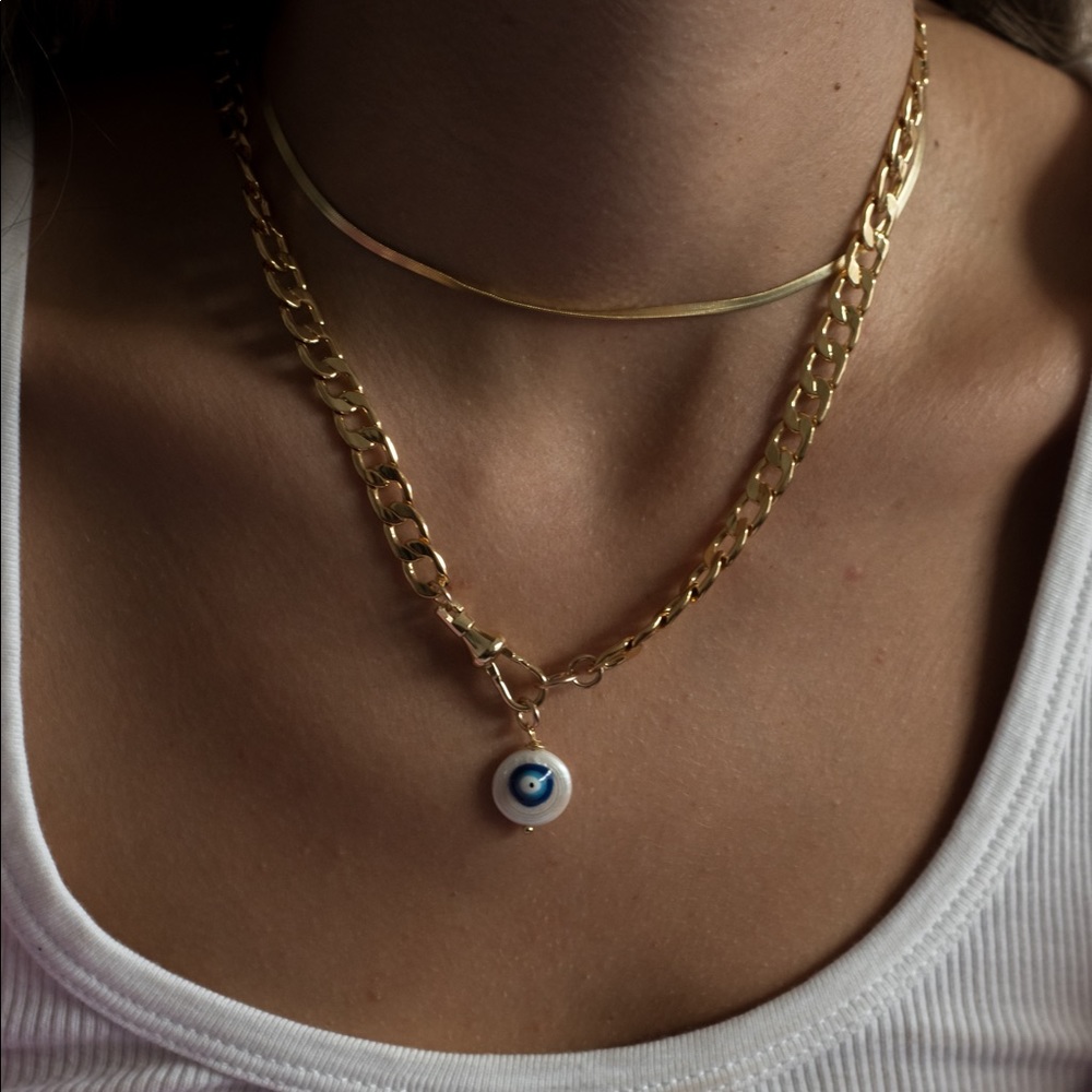 New Evil Eye necklace